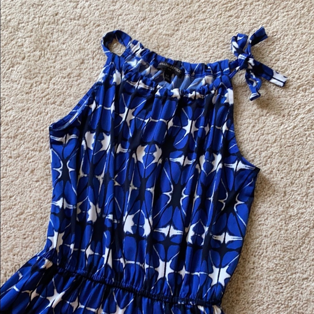Banana Republic Blue Printed dress